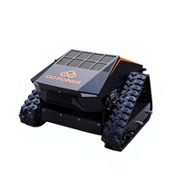 Tondeuse rotative industrielle autotractée 4 temps 190cc à essence avec télécommande et fonctions robotisées automatiques 1200-1500W