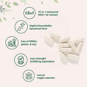 <span class=keywords><strong>Capsule</strong></span> NAD+ Liposomiali di Alta Qualità per Donne, 180 <span class=keywords><strong>Capsule</strong></span>, Fornitura Diretta dalla Fabbrica - Product Image 3