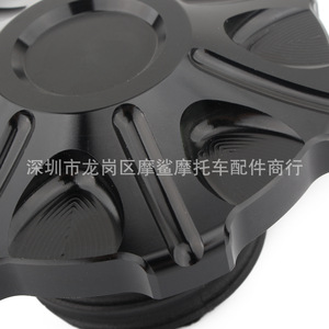 Tapa de Tanque de Combustible para Motocicleta Moshark, de Aluminio y Plástico, Modificada con CNC, Compatible con Harley MP12-001-0156 157 189 190 - Product Image 5