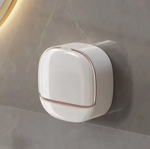 2025 - Jabonera sin Perforaciones, Montada en la Pared, Almacenamiento de Drenaje Doméstico de Alta Gama, Estante para Jabón de Baño - Product Image 2
