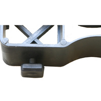 Grille d'allée pour gravier Stabilisation du sol Gazon de stationnement Gravier Grille de renfort Grille de gazon en plastique