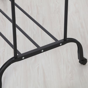 Estante <span class=keywords><strong>para</strong></span> <span class=keywords><strong>ropa</strong></span> de armario JANKO, estante de <span class=keywords><strong>ropa</strong></span> de <span class=keywords><strong>barra</strong></span> doble de Metal, estante <span class=keywords><strong>para</strong></span> <span class=keywords><strong>ropa</strong></span> interior <span class=keywords><strong>con</strong></span> estantes dobles - Product Image 3