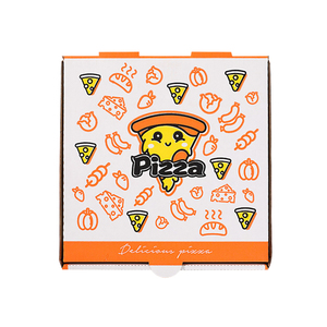 Spot can be customized cute pizza box 7/9/10/12 takeaway pizza corrugated packing box for pizza