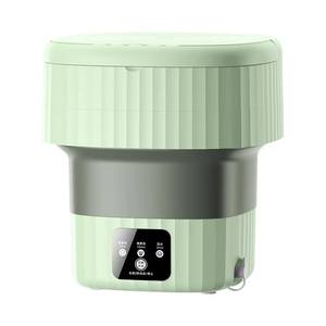 <span class=keywords><strong>Mini</strong></span> <span class=keywords><strong>lavadora</strong></span> automática <span class=keywords><strong>portátil</strong></span> de 9L, secadora giratoria, ropa interior, calcetín, centrífuga, 110V/220V, diseño eléctrico plegable, nueva condición - Product Image 1