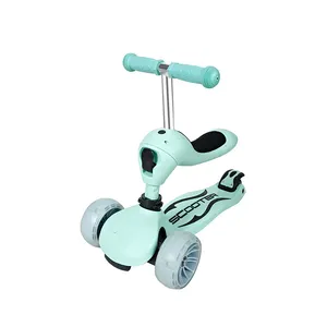 High quality fashional 3-in-1 Scooter 4 wheel scooter kids adjustable 360 degree 4 wheel scooter kids for kids