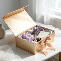 Boîte Cadeau Cosmétique en Marbre avec Couvercle Magnétique et Estampage Doré – Emballage Vide pour Maquillage, Rouge à Lèvres, Parfum, Bijoux – Présentoir de Magasin