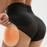 Coussinets de hanche imperméables en silicone, 1 paire, coussinets de fesses, rehausseurs de fesses, inserts confortables, amovibles, réutilisables, rembourrage de hanche