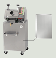 Presse-agrumes à canne à sucre électrique commercial 220V à haute rigidité portable