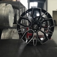 Rines Forjados Yufei de 20 y 21 Pulgadas para Macan 5x112, Negros y Plateados, Multirradio, Borde Mecanizado, Deportivos, SUV