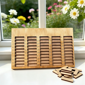 <span class=keywords><strong>Puzzle</strong></span> en bois « Recherche des 50 États » - Carte de suivi des voyages aux États-Unis pour les soirées de jeux en famille - Product Image 5