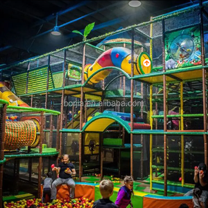 Centro de juegos para niños, equipo de juego suave, equipo de patio interior para niños con toboganes y piscinas de bolas para centros comerciales - Product Image 5