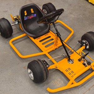 รถแข่งโกคาร์ท EU 212cc 4 จังหวะ เครื่องยนต์เบนซิน ความเร็ว 50 กม./ชม. สำหรับผู้ใหญ่และวัยรุ่น รถบักกี้สำหรับความสนุกสนานกลางแจ้ง - Product Image 6