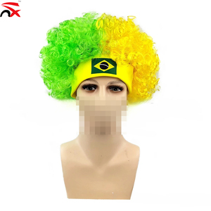 Gorros de Peluca con Banderas de Todos los Países, Personalizados, para Fanáticos del Fútbol, para Animar en Partidos de Fútbol - Product Image 6