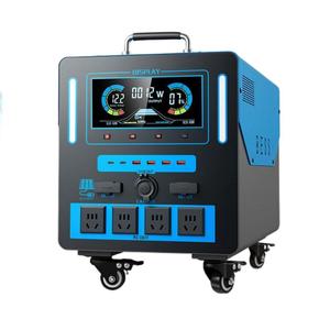 Estación de Energía Portátil Comercial de 5000W para Puestos de Calle y Eventos en Vivo, Sistema de Almacenamiento de Energía de Alta Potencia 220V con Batería LiFePO4 - Product Image 3