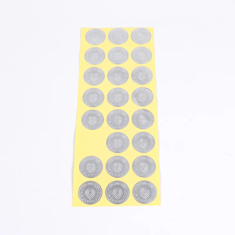 कस्टम निविड़ अंधकार Vinyl मुद्रण लेबल स्टिकर होलोग्राम 3D स्पष्ट सजावटी लोगो के साथ चादरें स्टिकर लोगो