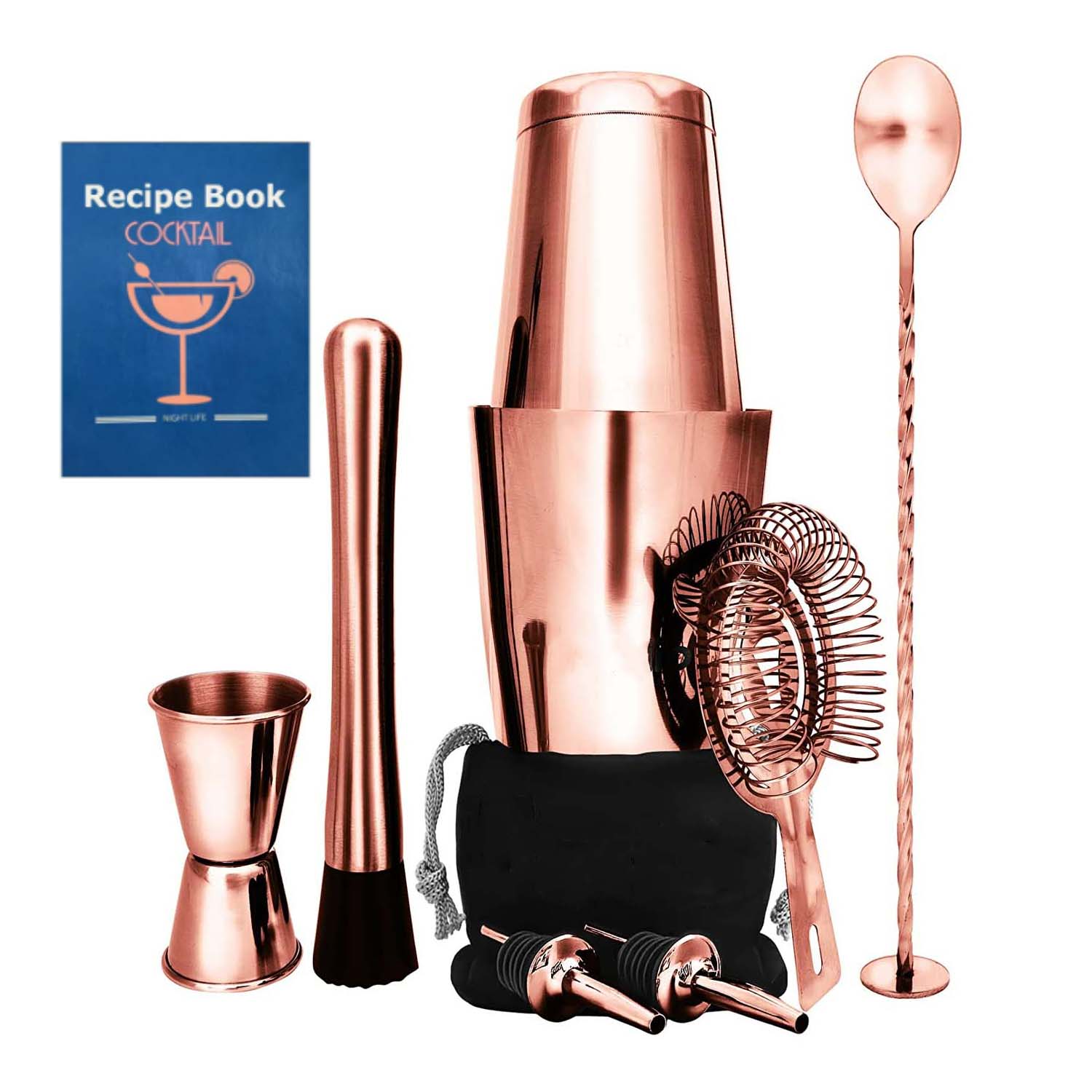 Eletroplated rose gold