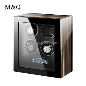 M & Q นาฬิกาสไตล์ใหม่พร้อมไฟ LED ปลดล็อคมอเตอร์คุณภาพสูงมี4ช่องสำหรับ99% นาฬิกากลไกอัตโนมัติ - Product Image 1