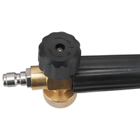 Snow Foam Lance Cannon Car Washing 1/4 ''Pistolet pulvérisateur à bouchon rapide avec matière plastique pour nettoyeur haute pression