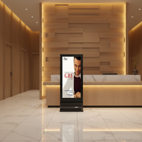 Letrero Luminoso LED Rectangular de Aluminio MXMY, Letrero Publicitario Mupi para Exteriores, Resistente al Agua, con Iluminación