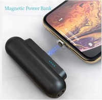 Banco de energía de carga rápida 3 en 1 magnético para iPhone y para Samsung 20W salida impermeable Mini cargador de teléfono celular