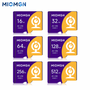 Tarjeta de Memoria de Plástico Miomgn 16GB 32GB 64GB 128GB 256GB <span class=keywords><strong>SD</strong></span>/TF V30 Clase 10 U3 2 Años de Garantía Venta al por Mayor <span class=keywords><strong>Almacenamiento</strong></span> - Product Image 1