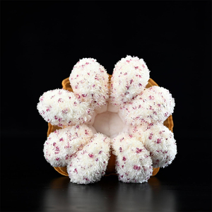 V337 Juguete de Peluche de Medusa con Huevo Frito Realista Personalizado al por Mayor, Muñeco de Peluche para Niños, Regalos de Cumpleaños, Decoración del Hogar - Product Image 4