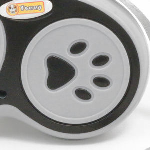 Laisse télescopique de 3 m pour harnais d'animaux de compagnie, type empreinte - Product Image 4