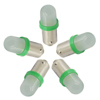 مبيعات عالية BA9S # 44 # 47 مصباح LED أبيض على شكل قبة 5630SMD بألوان متنوعة غير قطبي تيار متردد/مستمر 6 فولت 6.3 فولت لآلات ألعاب البينبول