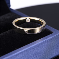 Messi — bague en or avec bijoux en diamant naturel, bijoux de mariage, fiançailles, nouveau produit