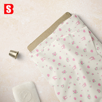 Tissu léger personnalisé Bessi sans MOQ, imprimé numériquement avec motifs floraux et nœuds pour les créateurs de mode