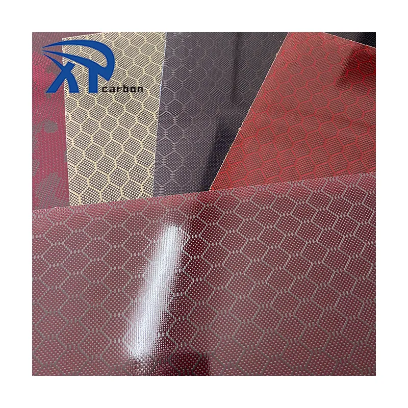 Çin fabrika doğrudan satış renkli karbon fiber Aramid fiber levha/plaka