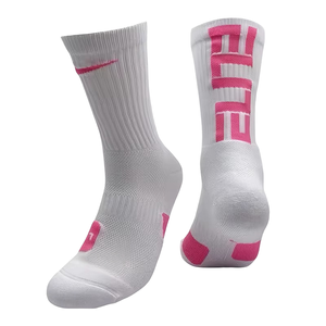 Performance Cushion Terry Bottom Athletic <span class=keywords><strong>Socks</strong></span> Super Elite Basketball Crew <span class=keywords><strong>Socks</strong></span> para homens e mulheres - Product Image 1