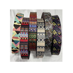 Sangle <span class=keywords><strong>de</strong></span> ceinture <span class=keywords><strong>de</strong></span> sécurité imprimée <span class=keywords><strong>en</strong></span> nylon Offre Spéciale <span class=keywords><strong>de</strong></span> <span class=keywords><strong>1</strong></span> pouce ruban <span class=keywords><strong>de</strong></span> polyester coloré pour <span class=keywords><strong>collier</strong></span> <span class=keywords><strong>de</strong></span> chien pour le confort et le style des animaux <span class=keywords><strong>de</strong></span> compagnie - Product Image 2