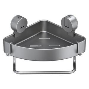 Étagère murale en acier au carbone pour salle de bain, en forme d'éventail, installation sans perçage pour rangement de toilettes - Product Image 3