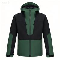 Veste de ski imperméable à coque verticale pour homme de haute qualité ODM, veste de ski isolée pour l'hiver