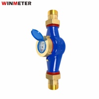 WINMETER DN50 Compteur multi-jets à cadran sec R160 en fonte IP68 à réglage externe pour installations industrielles certifié CE