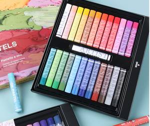 Crayons à la cire à l'huile Arts, lavables, ronds, non toxiques, pour artistes, enfants, étudiants, débutants - Product Image 4