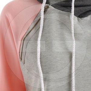 Pull à capuche surdimensionné Long pour femme, vêtement de rue décontracté avec logo personnalisé - Product Image 6