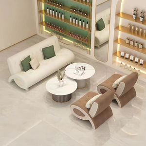 Одноместный роскошный диван, кофейный столик для гостиной, досуга, ресепшн, салон красоты, эксцентричный стул - Product Image 2