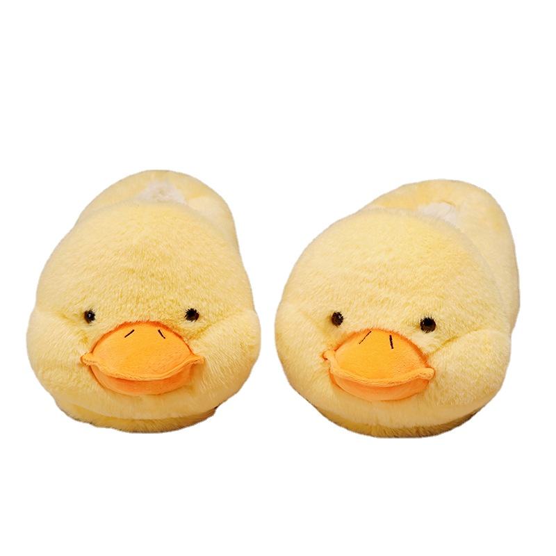 Comodidad y estilo acogedores: Compre pantuflas de pato difusas