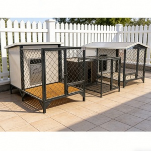 <span class=keywords><strong>Casa</strong></span> para Perros Labrador Impermeable para Exteriores - Piso de Secado Rápido para Perros Retriever Amantes del Agua - Product Image 4