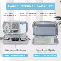Tech Organisateur Voyage Étui De Transport Petit Câble Organisateur Sac Chargeur Organisateur Cas Pochette pour Accessoires De Voyage