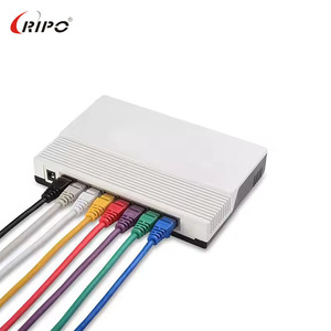 Cable LAN multinúcleo de 8 núcleos aprobado por UL/CE Color personalizado 100M Cable de conexión Ethernet Cable de fabricación 7*0,16mm Cable de red - Product Image 4