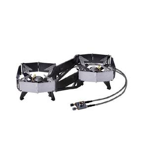 Réchaud à <span class=keywords><strong>double</strong></span> tête coupe-vent portable pour le <span class=keywords><strong>camping</strong></span> en plein air Interrupteur d'incendie Contrôle réglable gratuit Réchaud à <span class=keywords><strong>gaz</strong></span> - Product Image 3