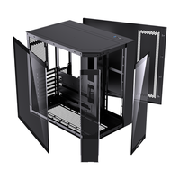 Boîtiers et tours ATX LOVINGCOOL à prix d'usine avec panneau en verre trempé pour serveur, GPU, PC de jeu, boîtier d'ordinateur de jeu