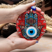 Hamsa main mauvais œil décor maison tenture murale ornement