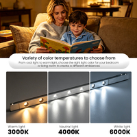 Spot LED linéaire DC48V pour plafond, encastré ou suspendu, avec rail magnétique 11MM, système d'éclairage sur rail magnétique