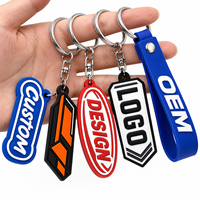 Porte-clés promotionnels en PVC avec logo personnalisé, porte-clés en caoutchouc souple, vente en gros, cadeaux publicitaires, en vrac, OEM, directement de l'usine, faible MOQ