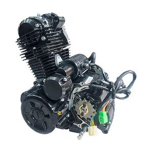 공장 판매 Loncin 250CC 전기 킥 시작 공기 냉각 4 스트로크 모터 엔진 야마하 용 6 기어 변속과 함께 판매