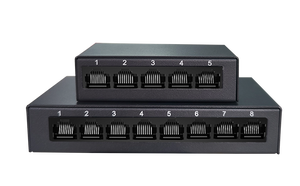 Commutateur Ethernet 8 ports 10/100 Mbps OEM&ODM au meilleur prix, commutateur réseau en boîtier métallique, 8 RJ45 1 Gbps, commutateur Ethernet rapide pour entreprise - Product Image 3